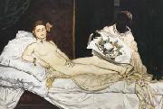 Jean Auguste Dominique Ingres Edouard Manet Olympia (mk04) oil painting on canvas